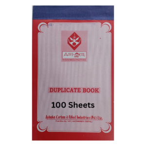 Ashoka Duplicate Book Line Bill Pad 100 Sheets