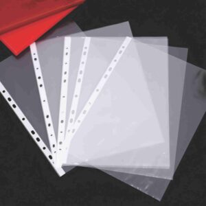 Sheet Protectors 11 Hole Loose Leaf A4 size 100 Sheets Pack