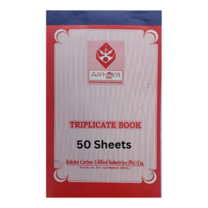Ashoka Triplicate Book Line Bill Pad 50 Sheets