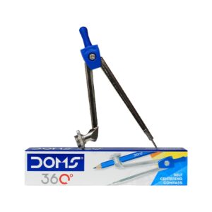 Doms 360 Degree Self Centering Pencil Compass | Use For Drawing Circle, Arc & Other Geometry Designs