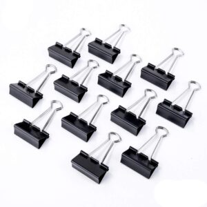Binder Clip 51 mm for Files, Paper, Home & Office Use (Pack of 12 Pcs)