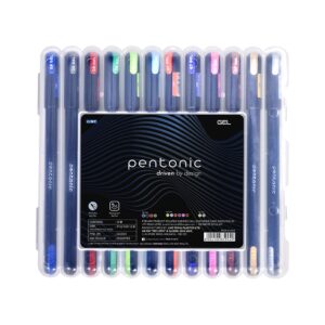 Pentonic Gel Pen Gel Pen 12 Multicolor (Pack of 12)