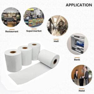 Thermal Billing Paper Roll 3″ Inch (80MM x 65MM)