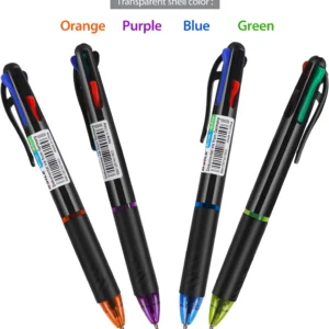 Baile 4 Colour BallPoint Pen Fine Point Multicolor