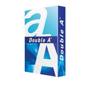 Double A 80 GSM Premium A4 Sheets 500 Sheets Per Ream (White Paper)