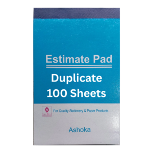 Ashoka Estimate Bill Pad 100 sheets