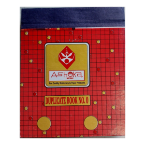 Ashoka Duplicate Book No 0 Bill Pad - 100 Sheets