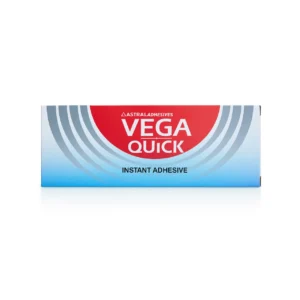 Astral VEGA Quick Instant Adhesive, Multi-Surface Strong Bond for Flex, PVC, Plastic, Metal, Wood, 20g