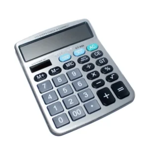 Calculator 956 - 12 Digit, Check & Correct , Two Way Power Battery and Solar, Big Display