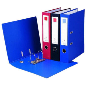 HUA JIE Lever Arch Box File, Index Files for Office, Multicolor