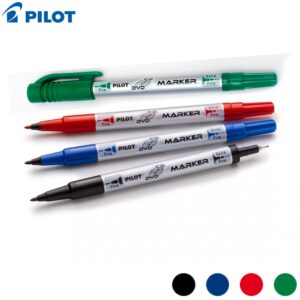 Pilot Permanent CD DVD Twin Point Marker Tip Fine 2.0 Extra Fine 0.8 (1 Pcs Pack)
