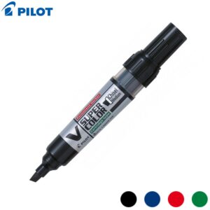 Pilot V Super Color Permanent Marker Cartridge System Chisel Tip