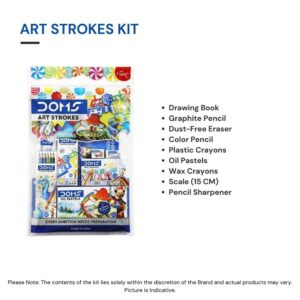 Doms Art Strokes Kit | Kit for Creative Minds | Gifting Range for Kids