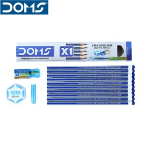 DOMS X1 Xtra Super Dark Pencils Box Pack