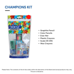 Doms Champions Kit | Kit For School Essentials | Gifting Range For Kids