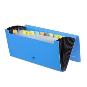 Comix Expanding File 13 Pockets Check Size with Colorful Tabs