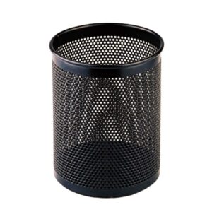GS Metal Mesh Pen Holder For Desk Organizer Color Black