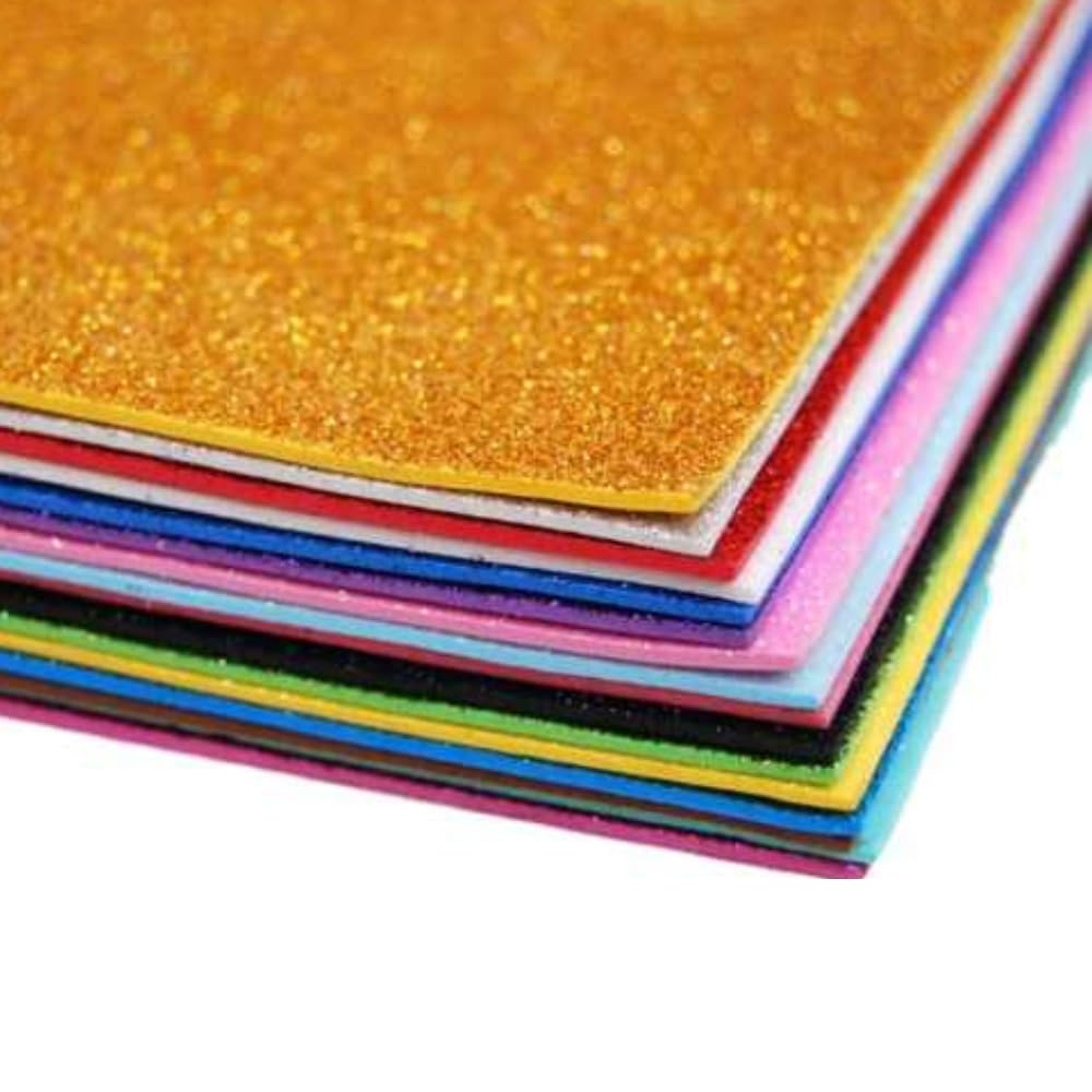 Glitter Paper A4 Size Multicolor Colors - Image 4