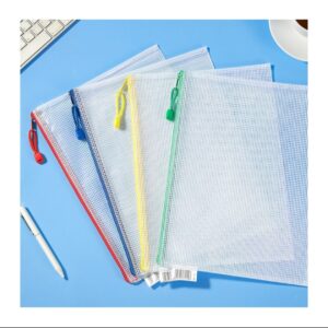 Comix Zipper Mesh Bag A1154 Size A4